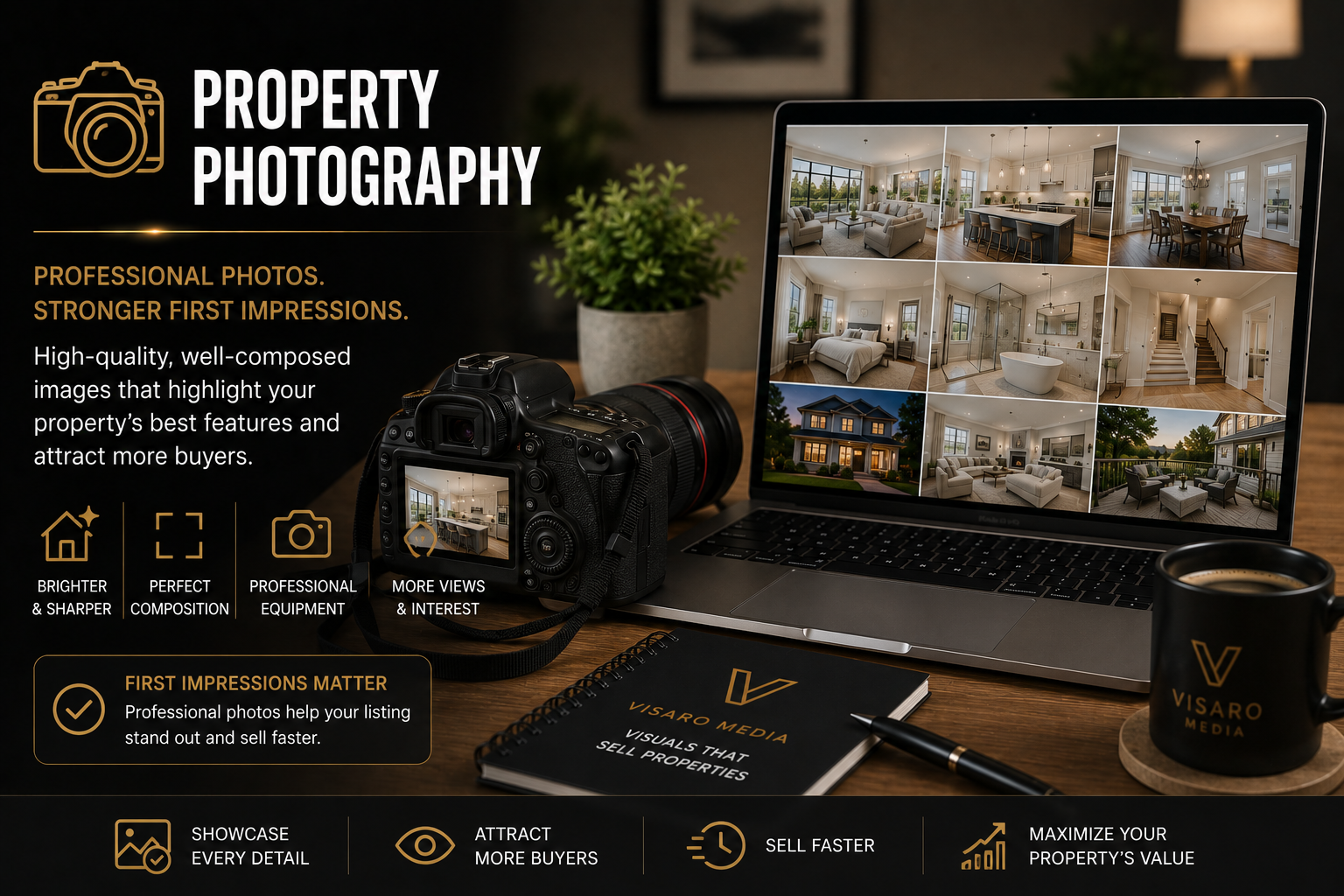 Professional HDR real estate photography service by Visaro